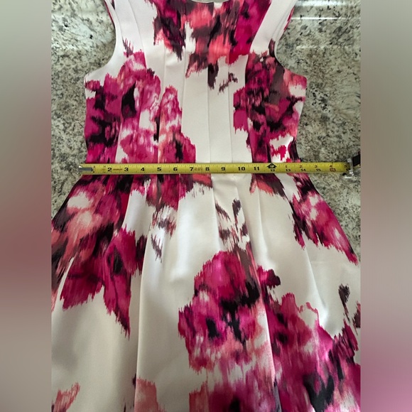 Jessica Howard Floral Watercolor Lined Sleeveless Dress Size 6 - Picture 13 of 13